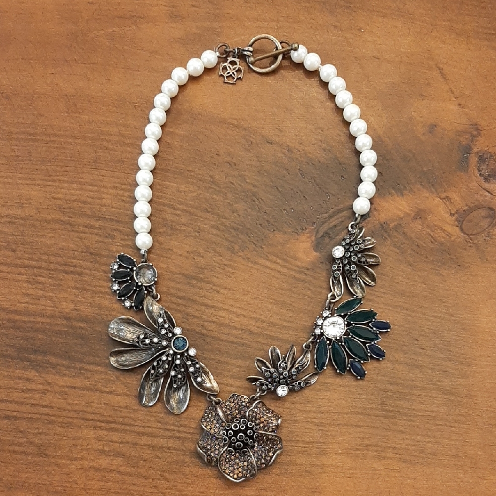 Floral Fashion Jewelry Necklace